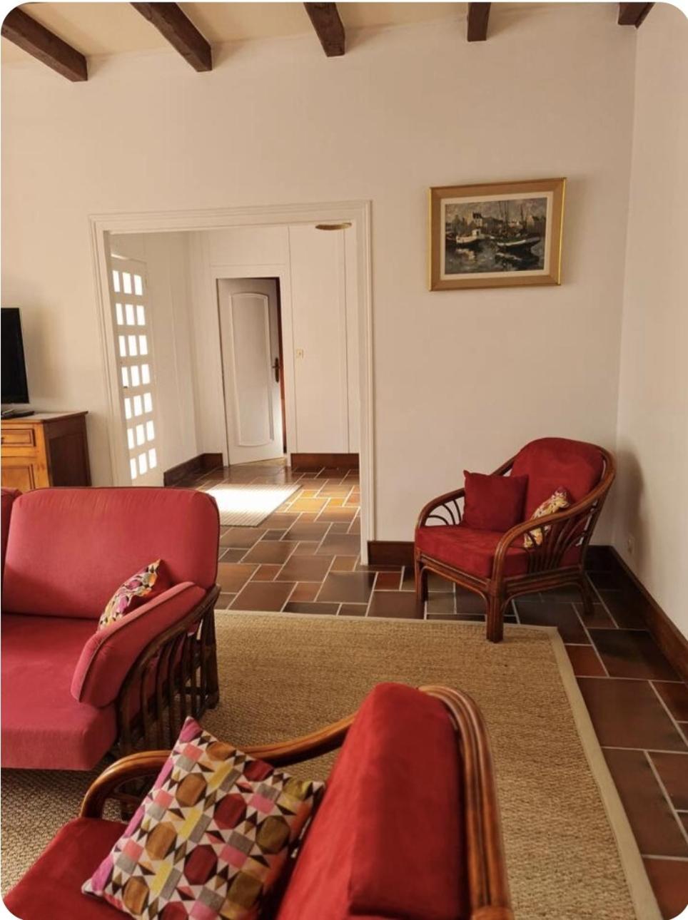 Villa Sur La Corniche Vue Mer Конкарно Экстерьер фото